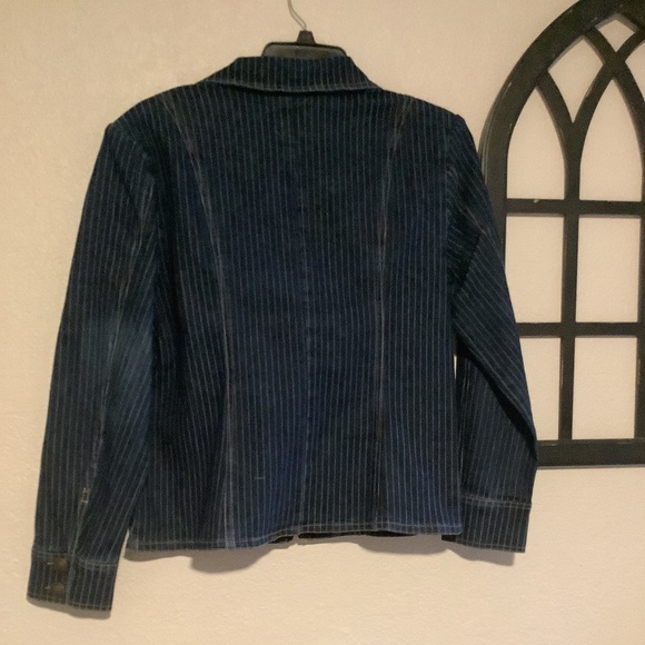 Dictionary Denim Jacket - Picture 2 of 3